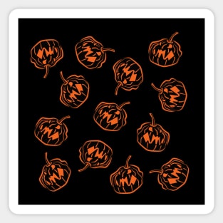 Creepy Pumpkins Sticker